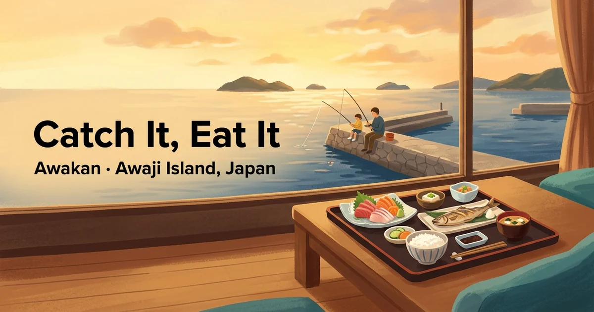 Awakan on Awaji Island: Fish From Your Hotel and Eat Your Catch for Dinner (2026 Guide)