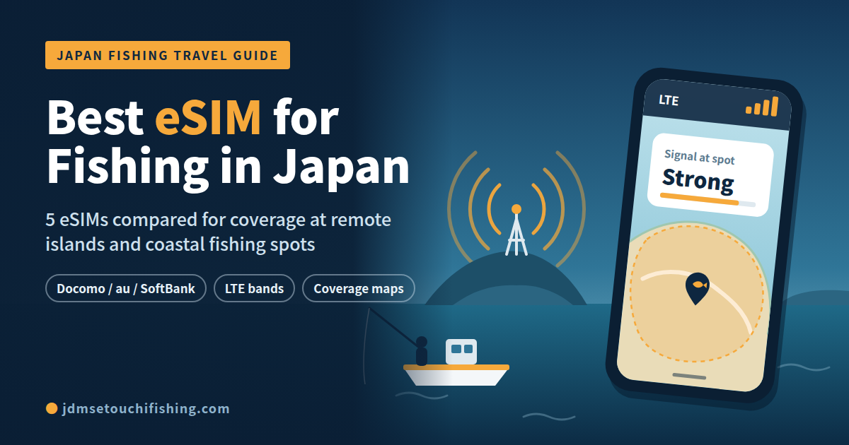Best eSIM for Fishing in Japan: 5 eSIMs Compared for Coverage and Signal (September 2026)