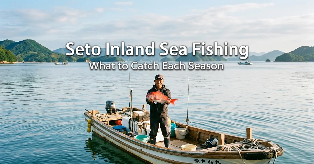Seto Inland Sea Fishing Guide: What You Can Catch Each Season & How to Book a Charter (October 2026)