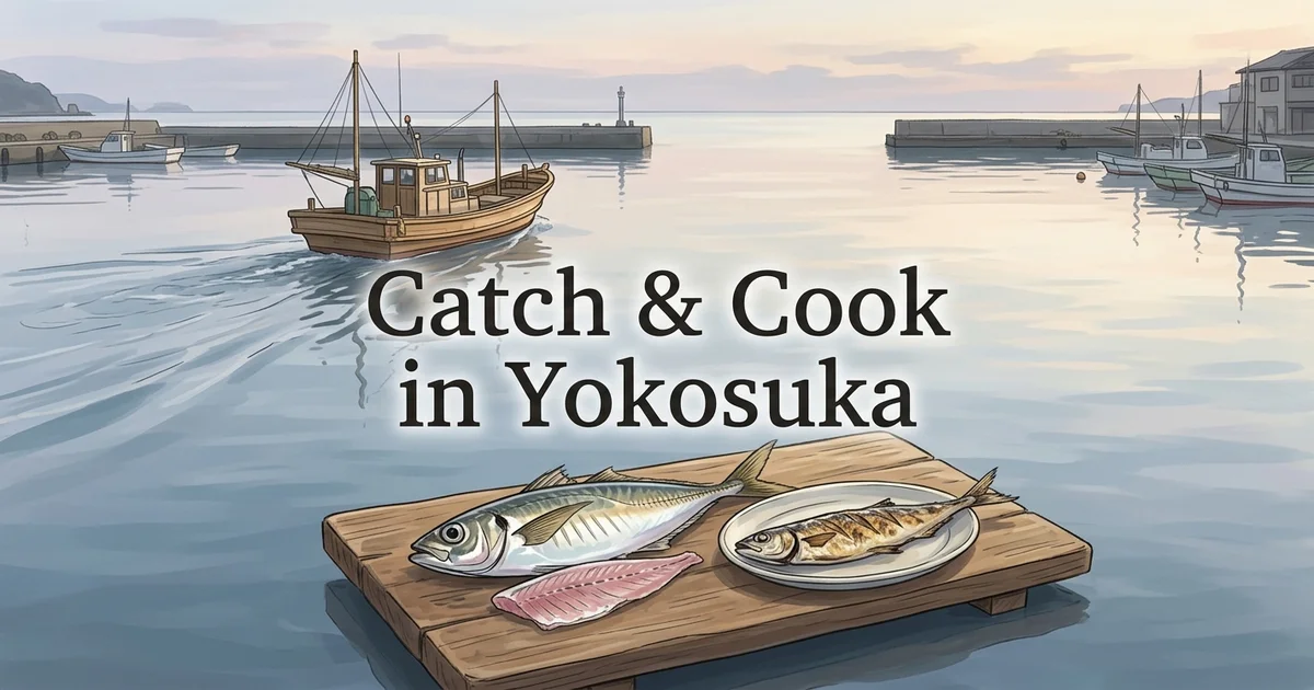 Yokosuka Boat Fishing & Fish Cooking Tour from Tokyo: Catch Your Own Fish and Eat It (2026 Guide)