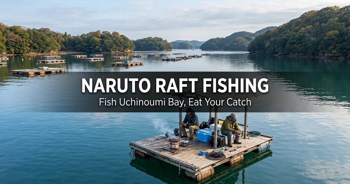 Naruto Raft Fishing Guide: Uchinoumi Bay, BBQ & Eat Your Catch (2026)